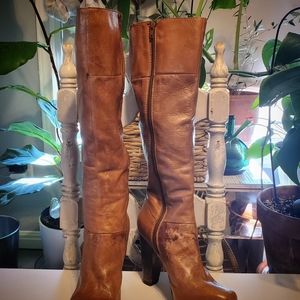 Steve Madden size 8 Leather boots